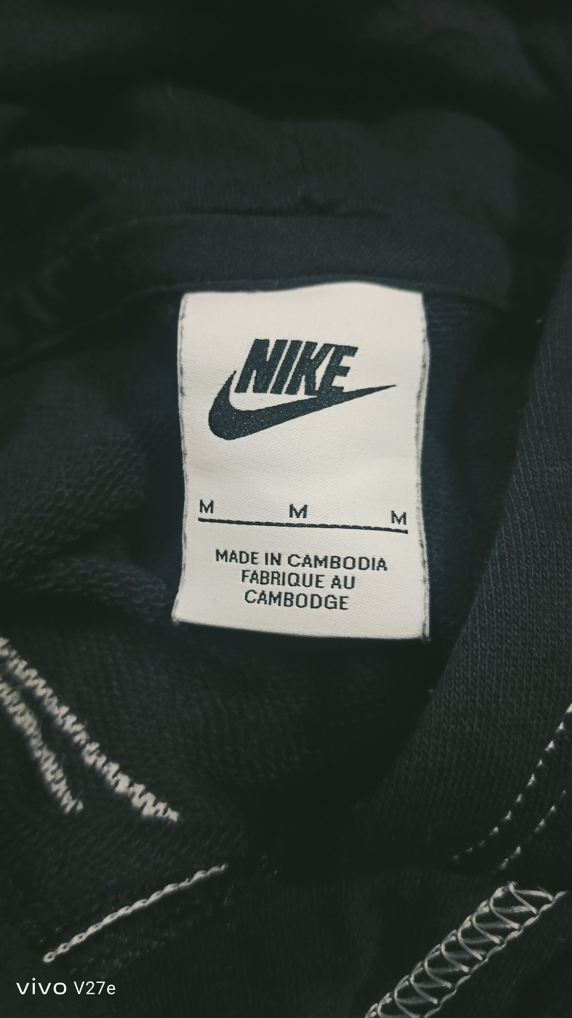 Nike Nike Swooshwear Baggy Black Hoodie Size US M / EU 48-50 / 2 - 6 Thumbnail