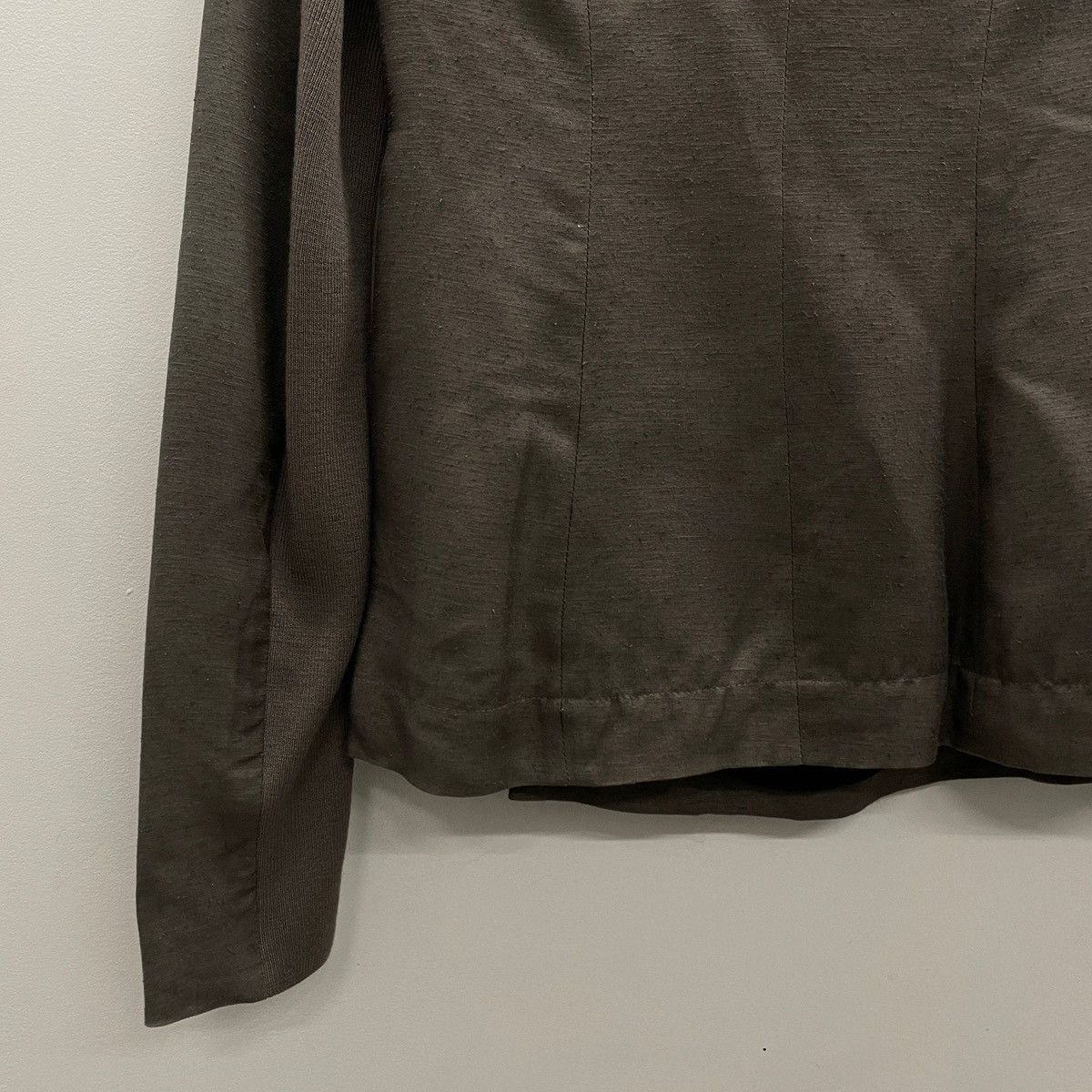 Rick Owens FW06 Rick Owens “DUSTOLATOR” High Neck Buttoned Jacket Size S / US 4 / IT 40 - 9 Thumbnail