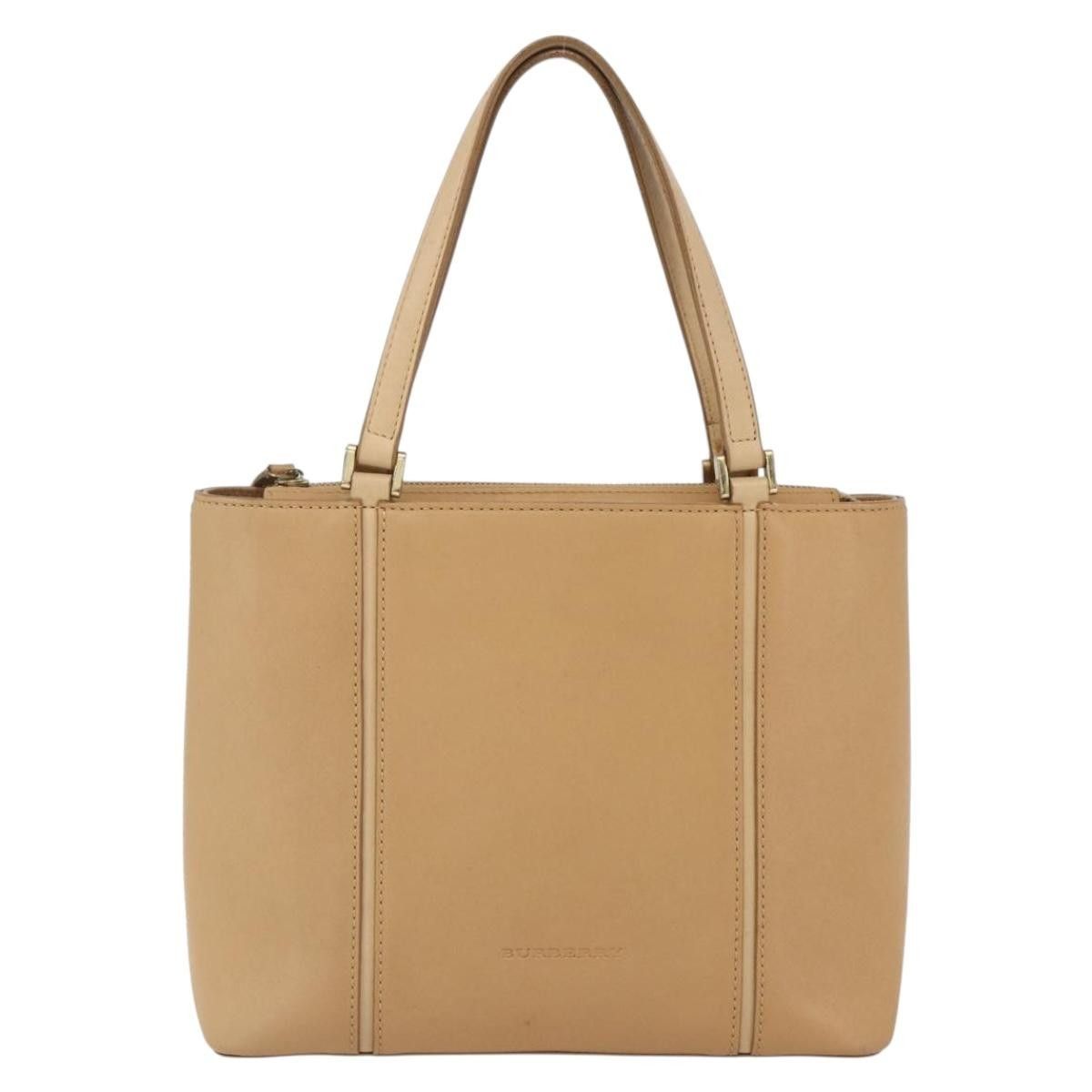 Burberry Burberry Vintage Handbag Leather Size ONE SIZE - 1 Thumbnail