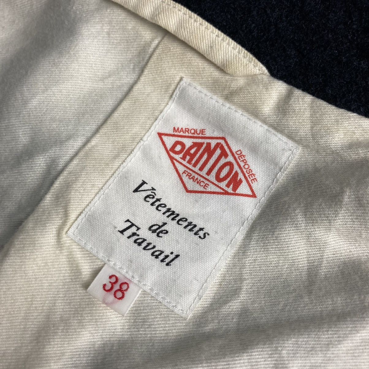 Danton 🇯🇵 DANTON VETEMENTS DE TRAVAIL BUTTON UP WOOL LONG JACKET Size US L / EU 52-54 / 3 - 15 Thumbnail