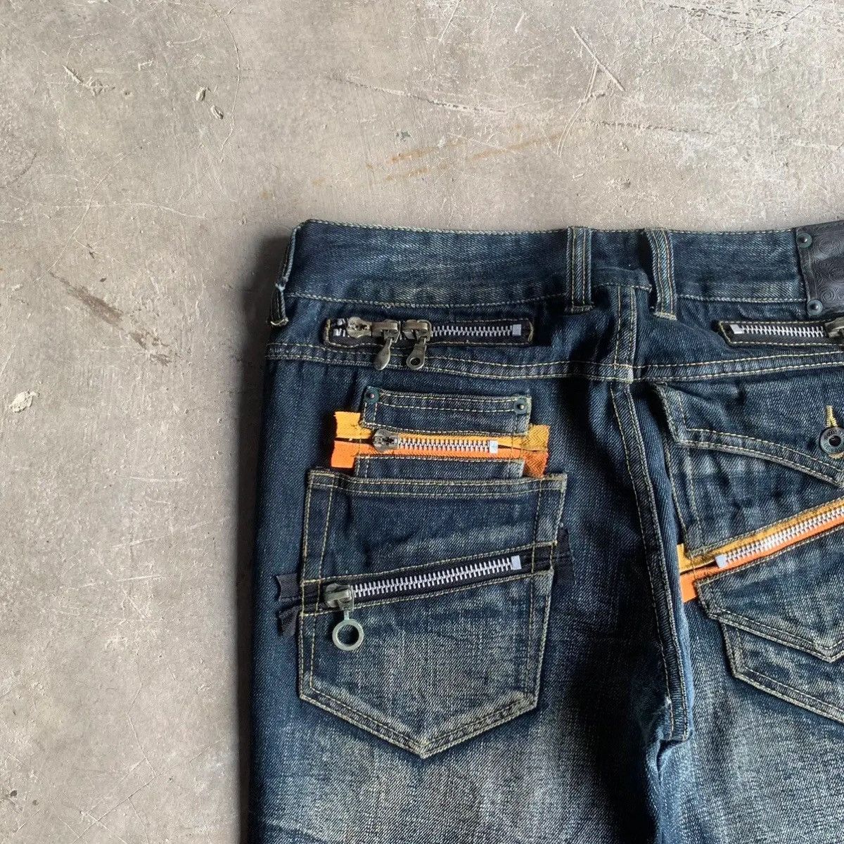 semanticdesign ‼️ SICKS ‼️ SEMATIC DESIGN W33 L32 JEANS FLARE DENIM PANTS Size US 33 - 13 Thumbnail