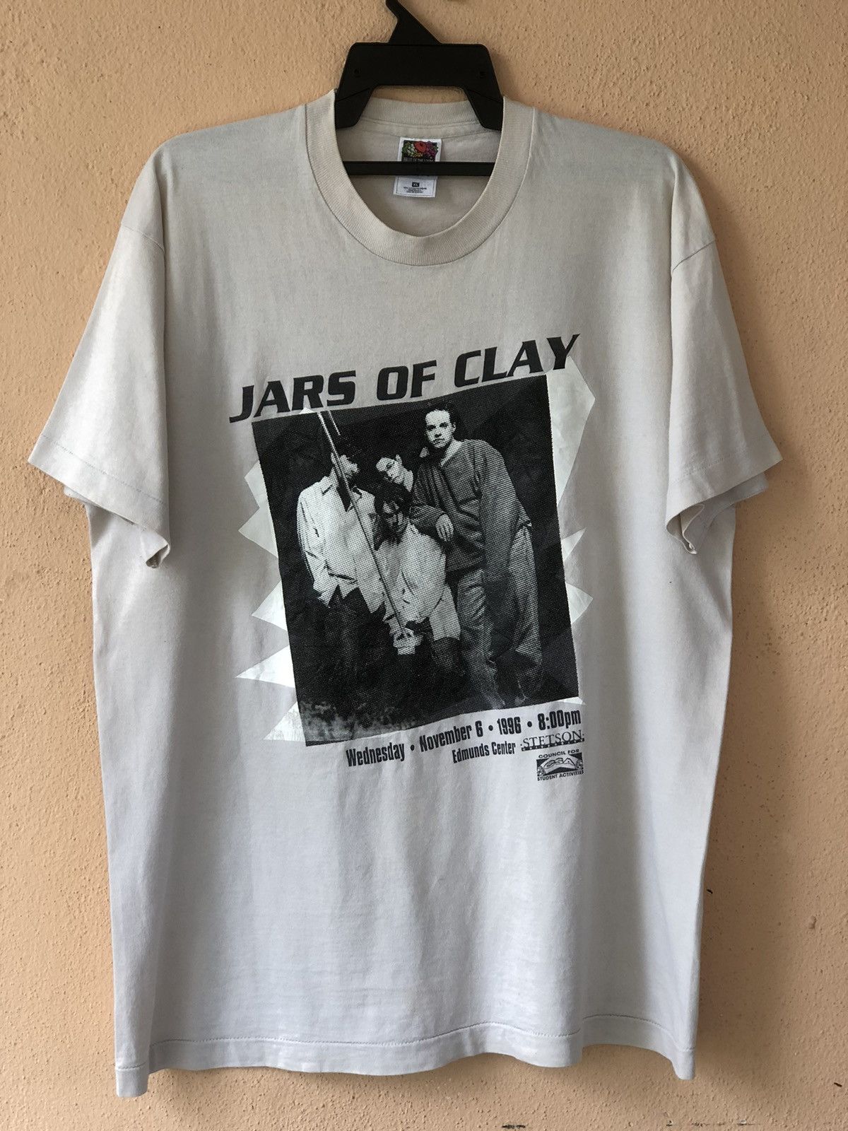 Vintage 90s JARS OF CLAY Event Staff Concert Tee