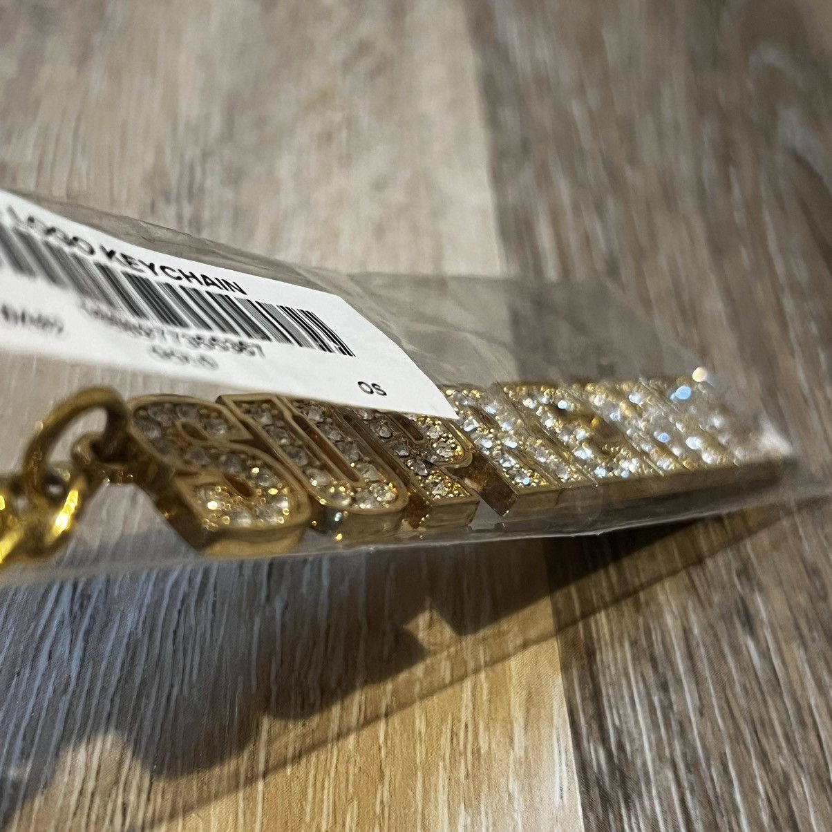 Supreme Supreme Block Logo Keychain Gold Size ONE SIZE - 13 Thumbnail