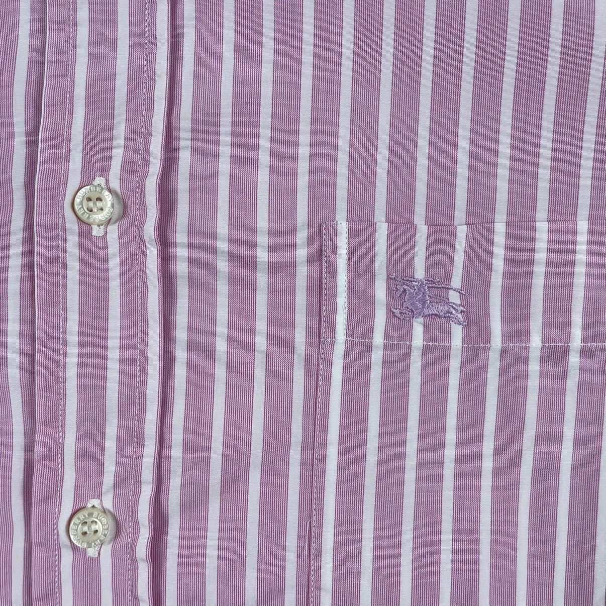 Burberry Burberry London Striped Shirt Button Up Size US XL / EU 56 / 4 - 7 Thumbnail