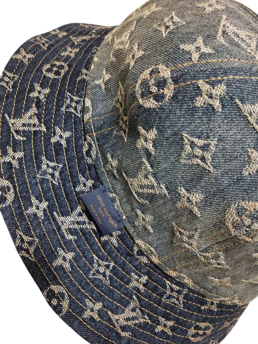 Louis Vuitton × Virgil Abloh Floral Reversible Monogram Bucket Hat Size ONE SIZE - 5 Thumbnail