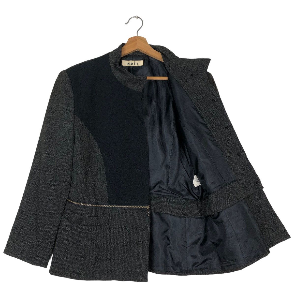 Japanese Brand 🔥Vintage Cropped Jacket Noir Japan Issey Miyake Size US M / EU 48-50 / 2 - 11 Thumbnail