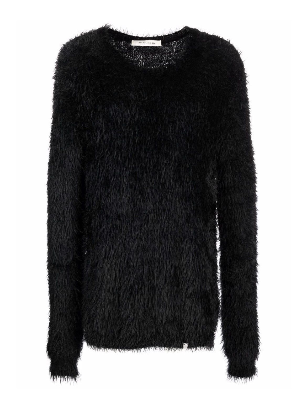 1017 ALYX 9SM × Designer 1017 ALYX 9SM Black Fur Crewneck Knit Sweater Size US M / EU 48-50 / 2 - 1 Thumbnail