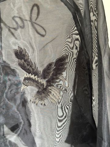 Kapital Kapital Sheer Gauze crow skull Souvenir jacket size 3 Size US L / EU 52-54 / 3 - 3 Thumbnail