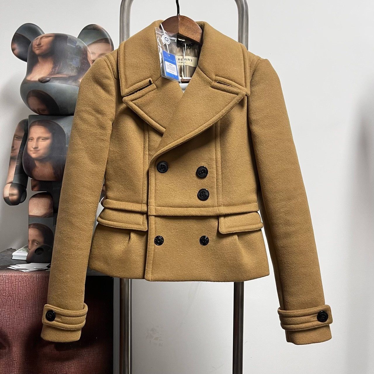Burberry Burberry Wool Jacket L Women Size L / US 10 / IT 46 - 1 Thumbnail