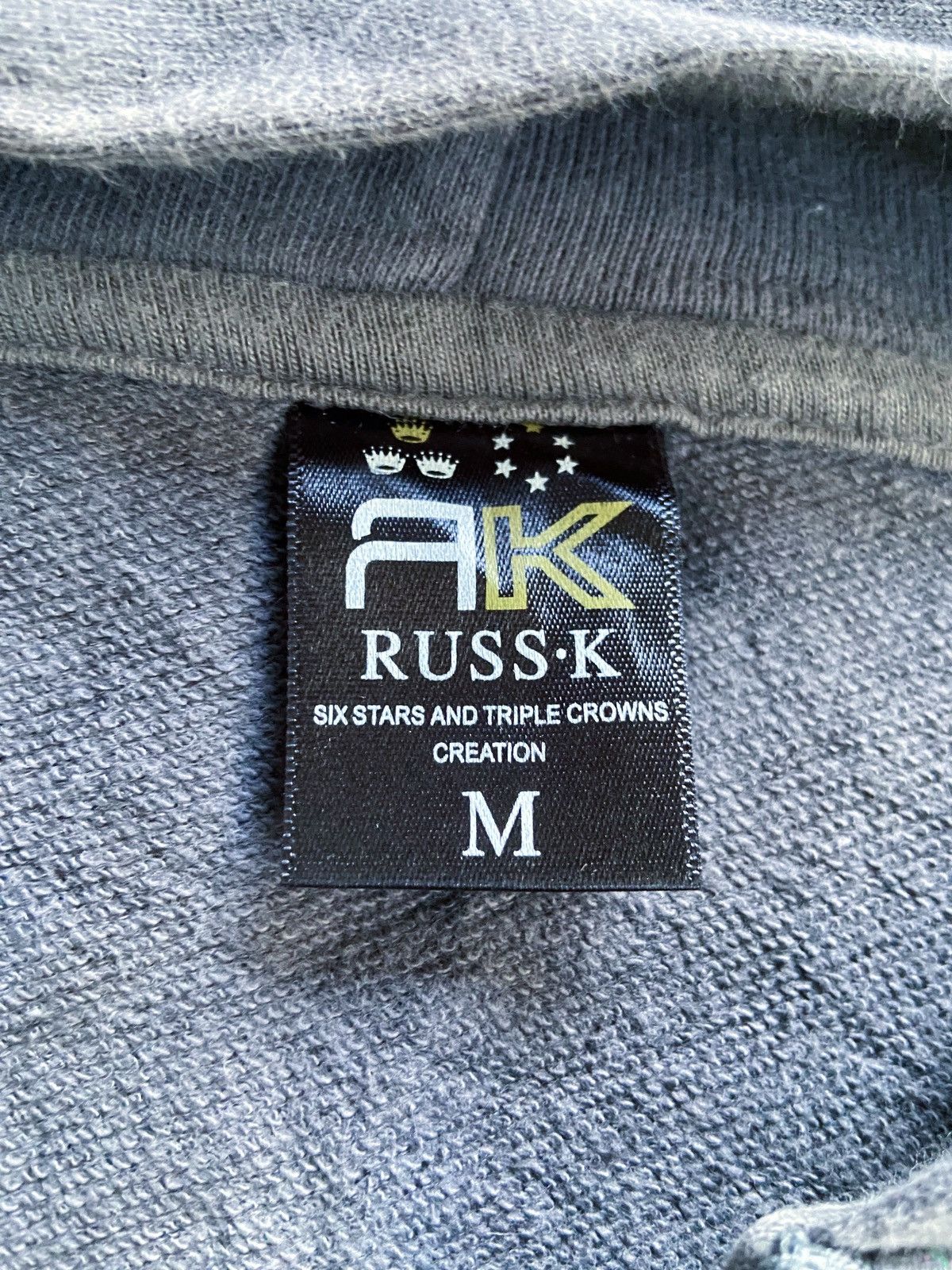 Japanese Brand THE WORLD EXIST PERFECT RUSS-K JAPAN ZIP HOODIE Size US M / EU 48-50 / 2 - 8 Thumbnail
