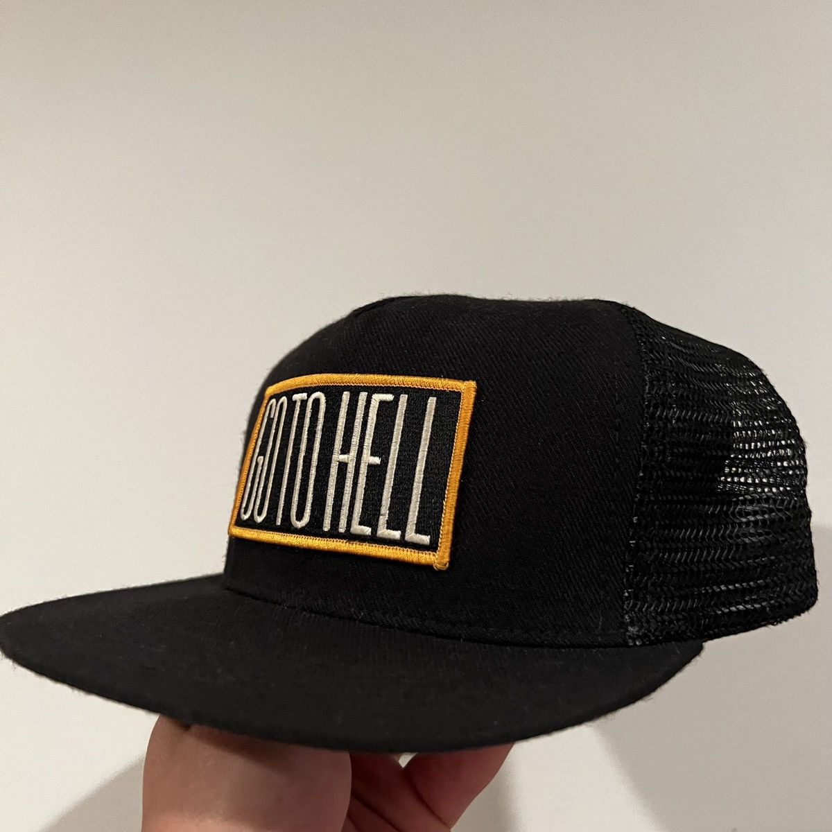 Supreme Supreme Go To Hell Snapback hat Size ONE SIZE - 4 Thumbnail