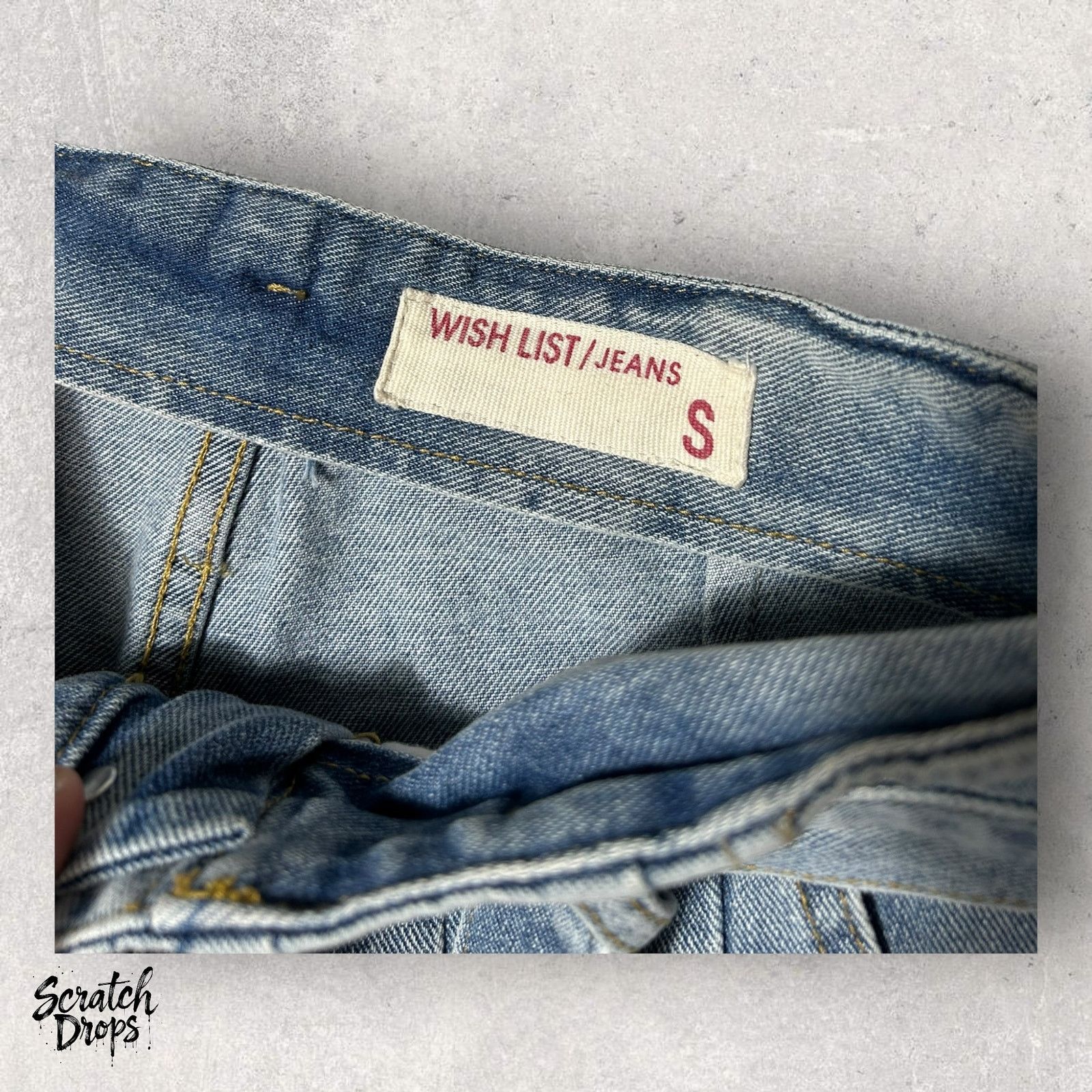 Other Vintage Wishlist Jeans Size Small 30x25 High Waist Retro Size 30" / US 8 / IT 44 - 2 Thumbnail
