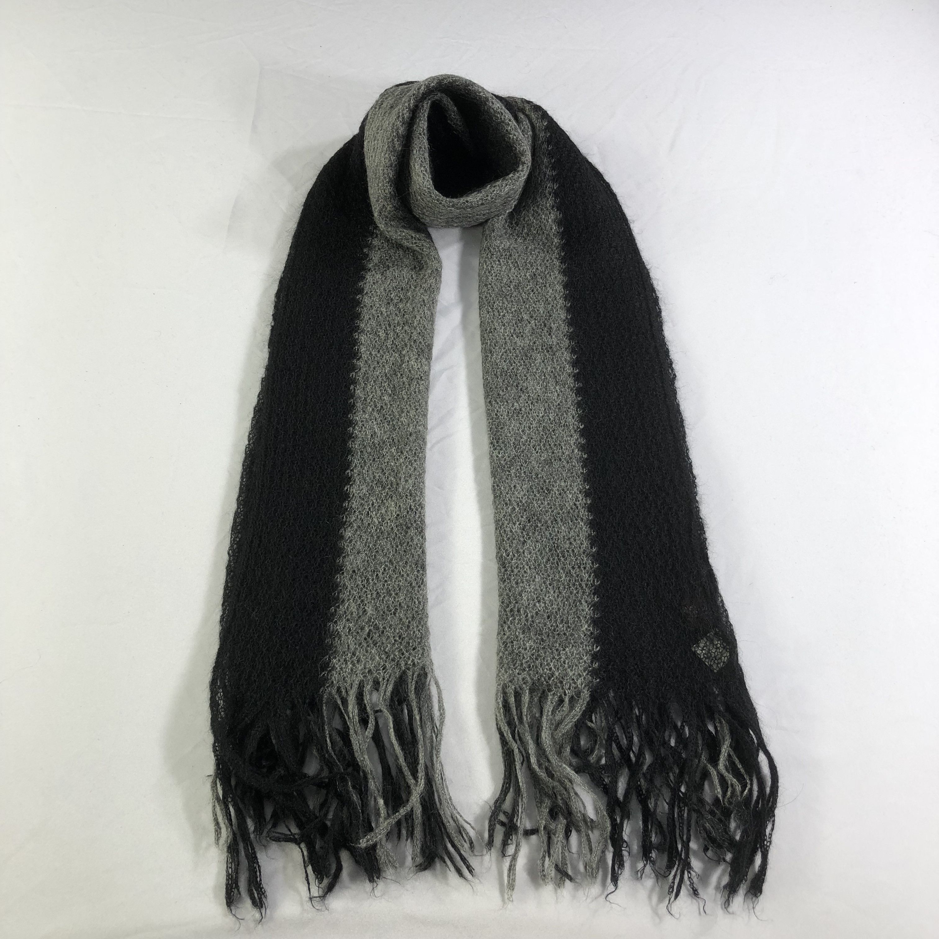 Japanese Brand Matsui Mohair Scarf Muffler Neck Wear Shawl V1557 Size ONE SIZE - 1 Thumbnail