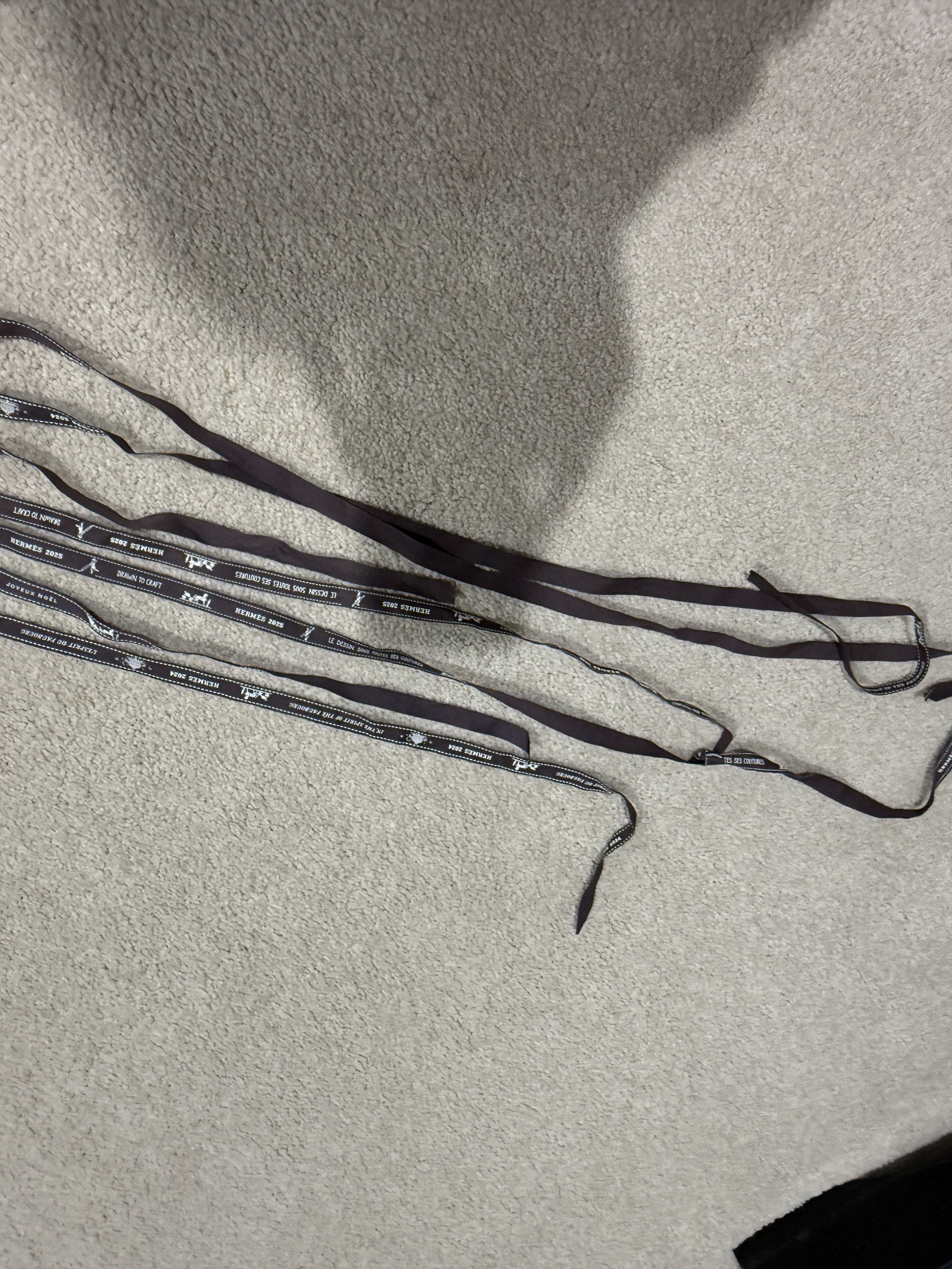 Hermes Hermes Brown Gift Wrapping Ribbons - One Per Purchase Size ONE SIZE - 2 Thumbnail