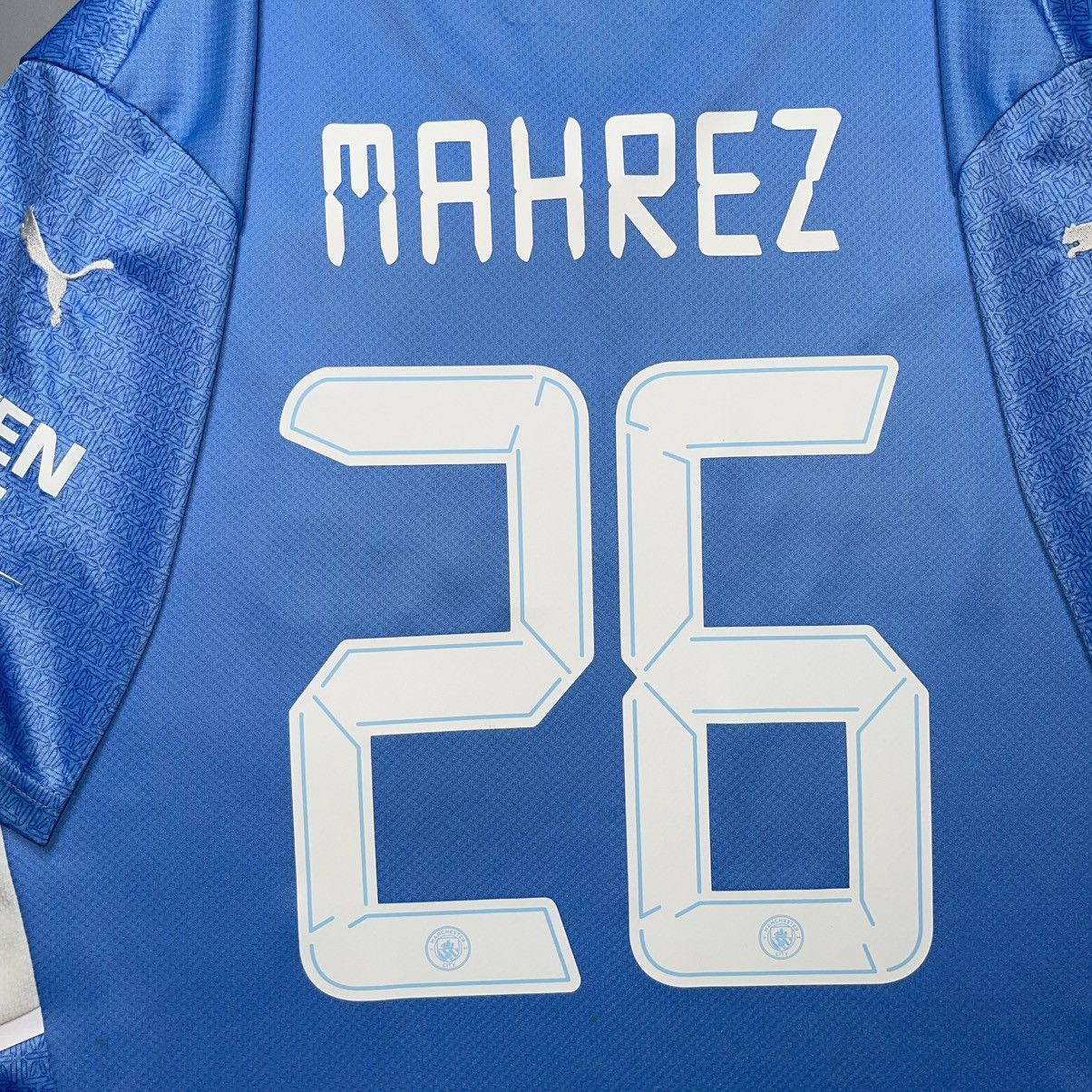 Puma MAN CITY PUMA 2021/2022 FOOTBALL HOME JERSEY #26 MAHREZ Size US XL / EU 56 / 4 - 12 Thumbnail