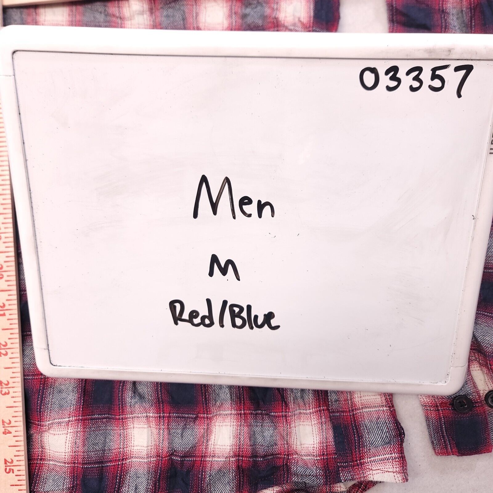 Forever 21 Forever 21 Tartan Flannel Shirt Mens Size Medium M Red Blue Size US M / EU 48-50 / 2 - 9 Thumbnail