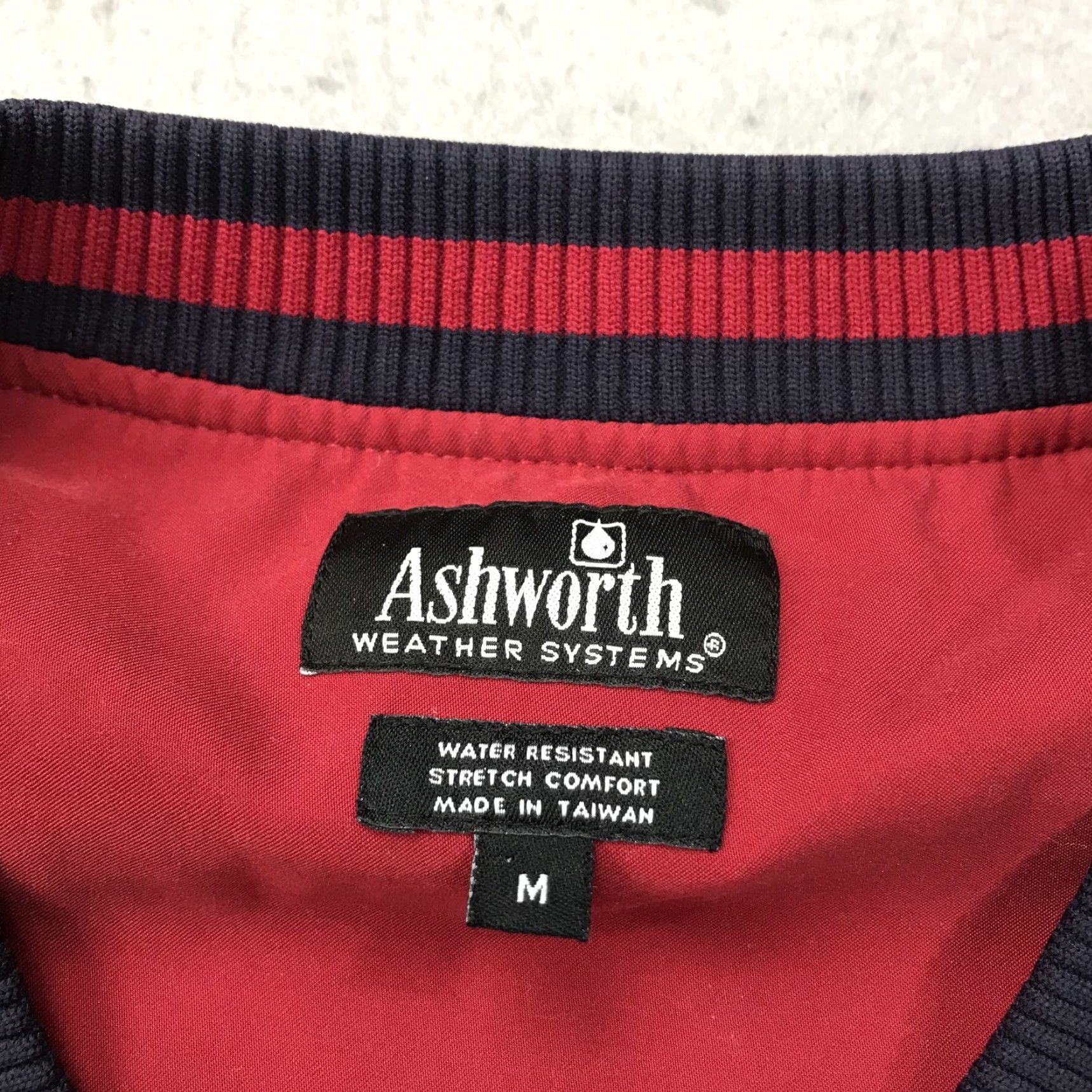 Vintage Ashworth Windbreaker Jacket Mens M Red Vintage Golf Windbreaker Ashworth Mens M Red Vintage Golf Jacket Size US M / EU 48-50 / 2 - 4 Thumbnail