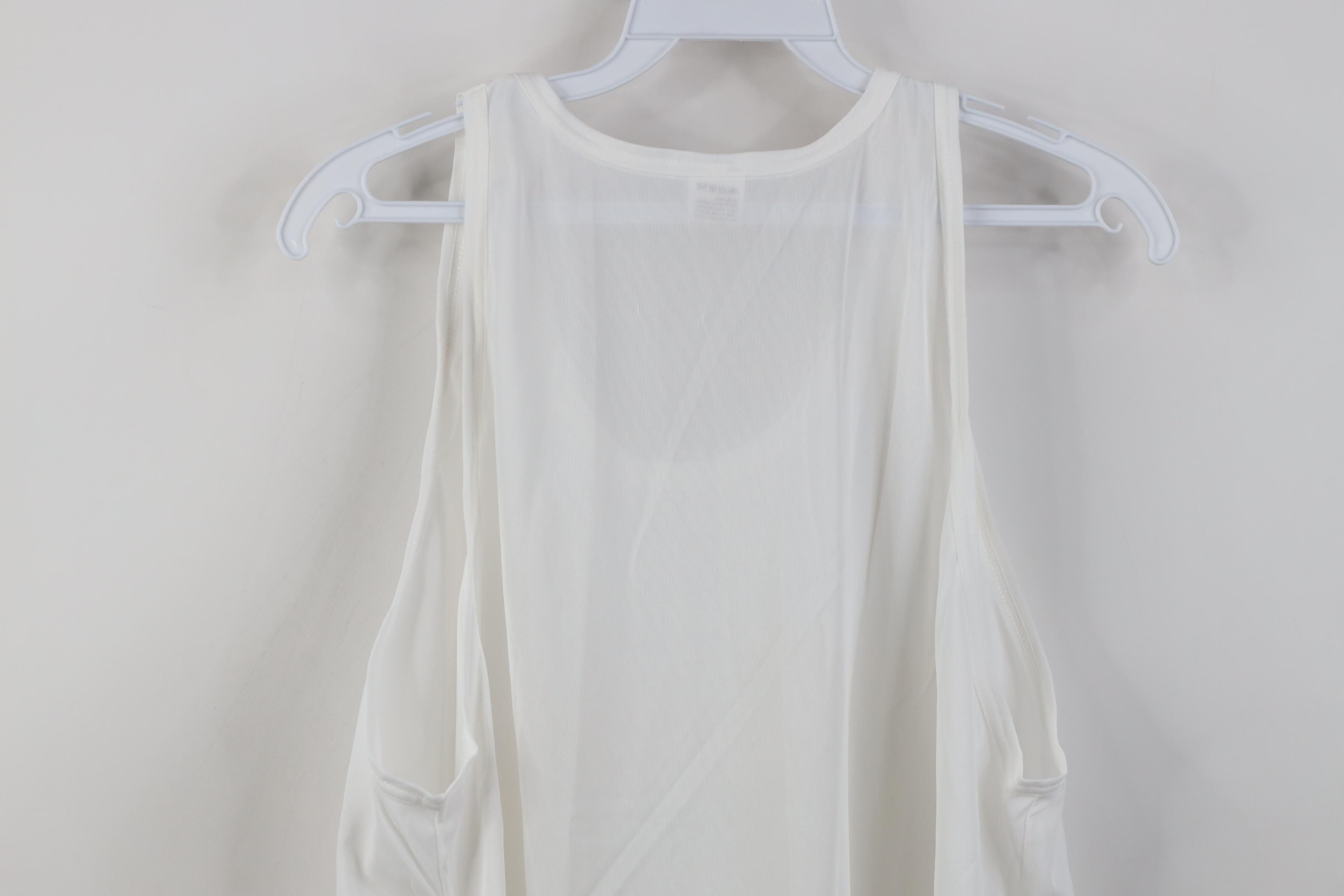 Vintage Vintage 60s 70s Streetwear Nylon Tank Top T-Shirt White USA Size US L / EU 52-54 / 3 - 11 Thumbnail
