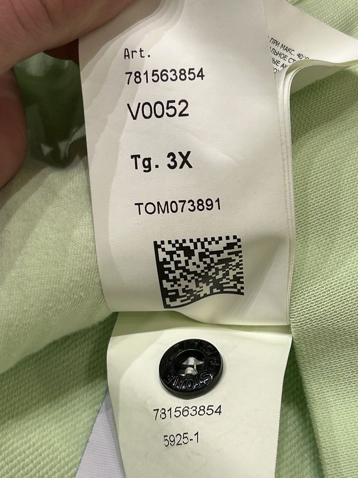 Stone Island Stone Island Neon Light Anorak Size US XXL / EU 58 / 5 - 8 Thumbnail
