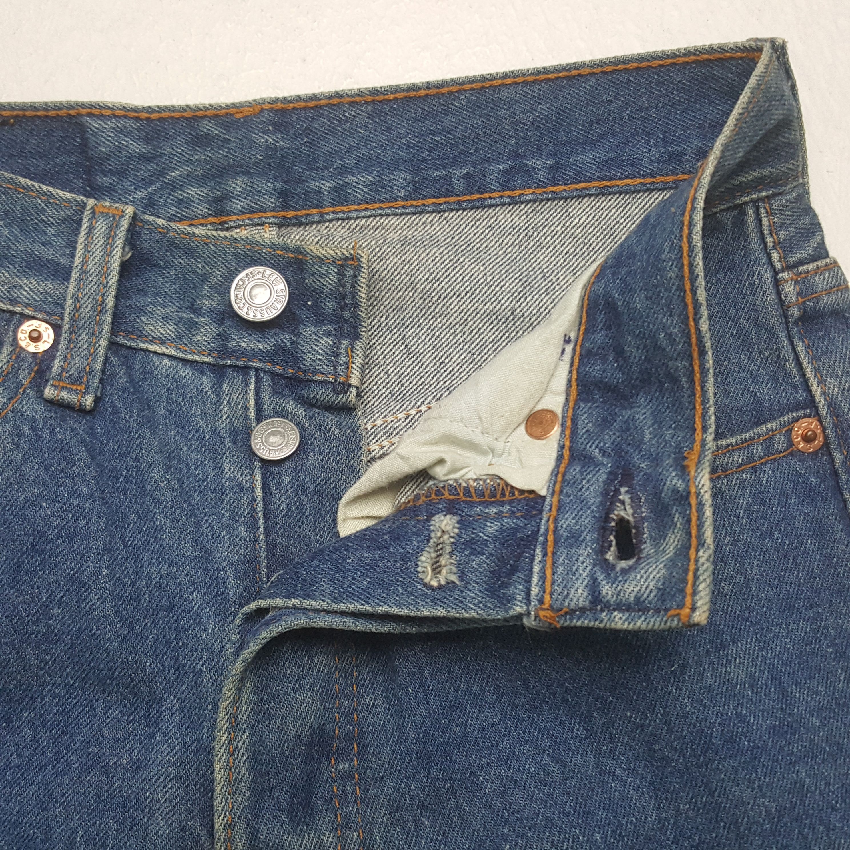 Levi's Vintage Levi's 501 American Style Denim Jeans RR13 Size 24" / US 00 / IT 34 - 7 Thumbnail