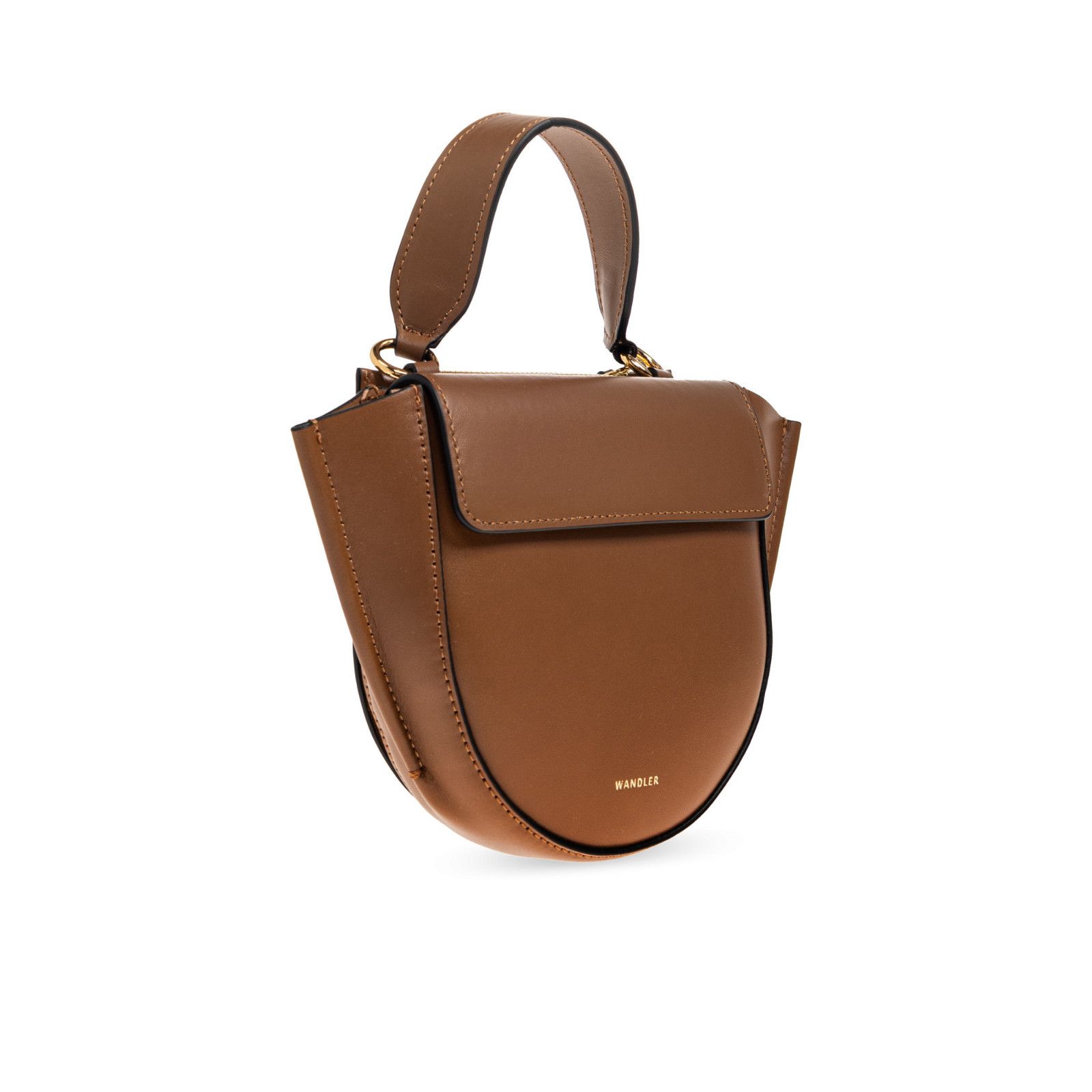 Wandler Hortensia Piccola Brown Handbag, Women's — image 3 of 4