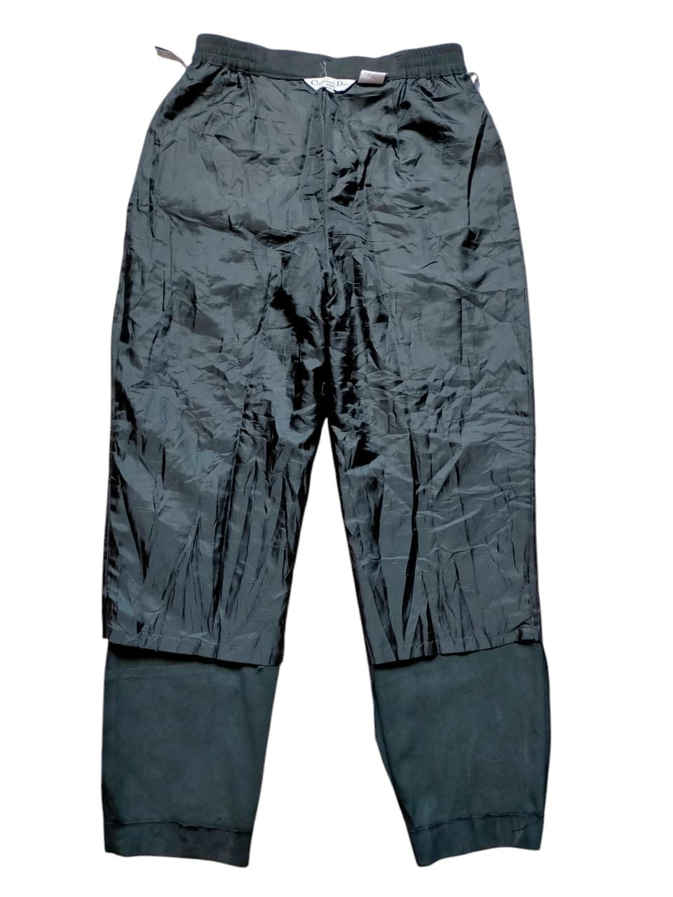 Christian Dior Monsieur Christian Dior Sport Moleskin Black Pants Size US 29 - 4 Thumbnail