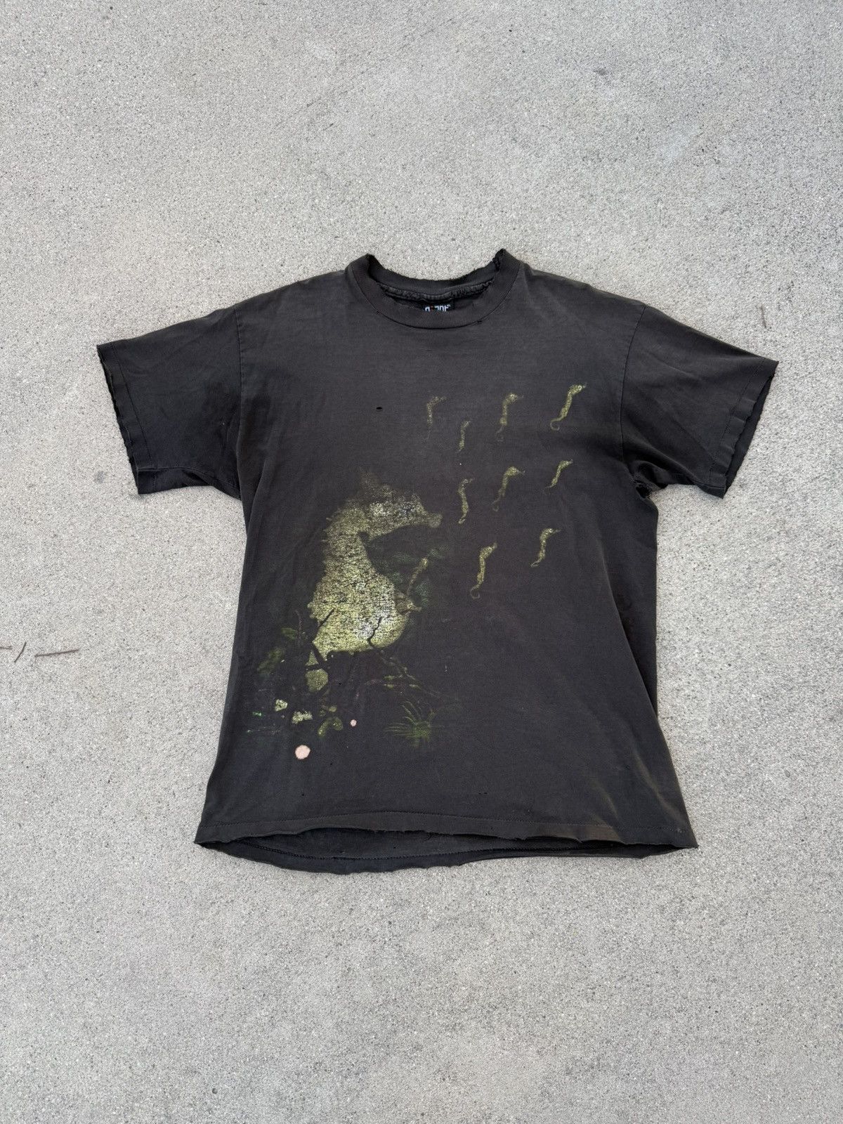 Nirvana Vintage Nirvana Seahorse Tee Size US XL / EU 56 / 4 - 1 Thumbnail