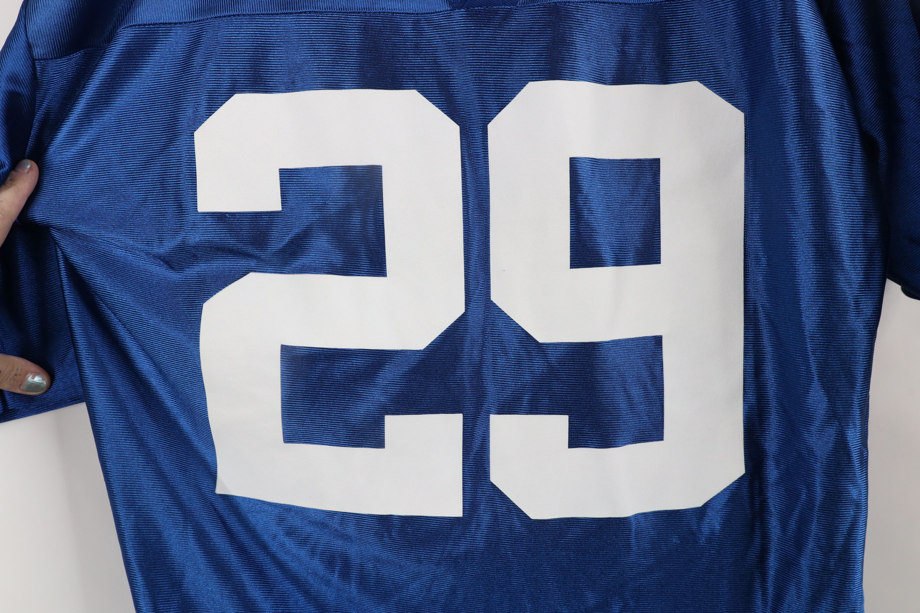 Vintage Vintage NFL Indianapolis Colts Football Jersey Blue #29 Size US L / EU 52-54 / 3 - 5 Thumbnail