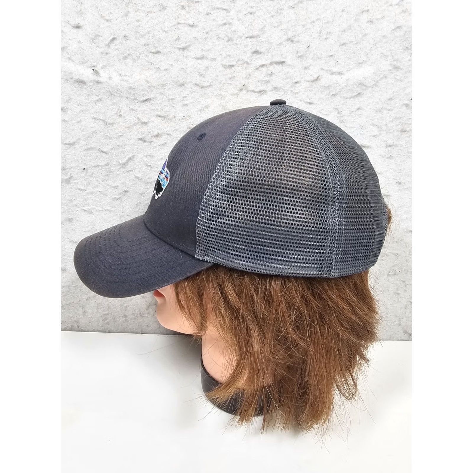 Patagonia Patagonia Hat Trucker Cap Adult One Size Blue Cotton Poly Snap Back Bison LoPro Size ONE SIZE - 2 Thumbnail