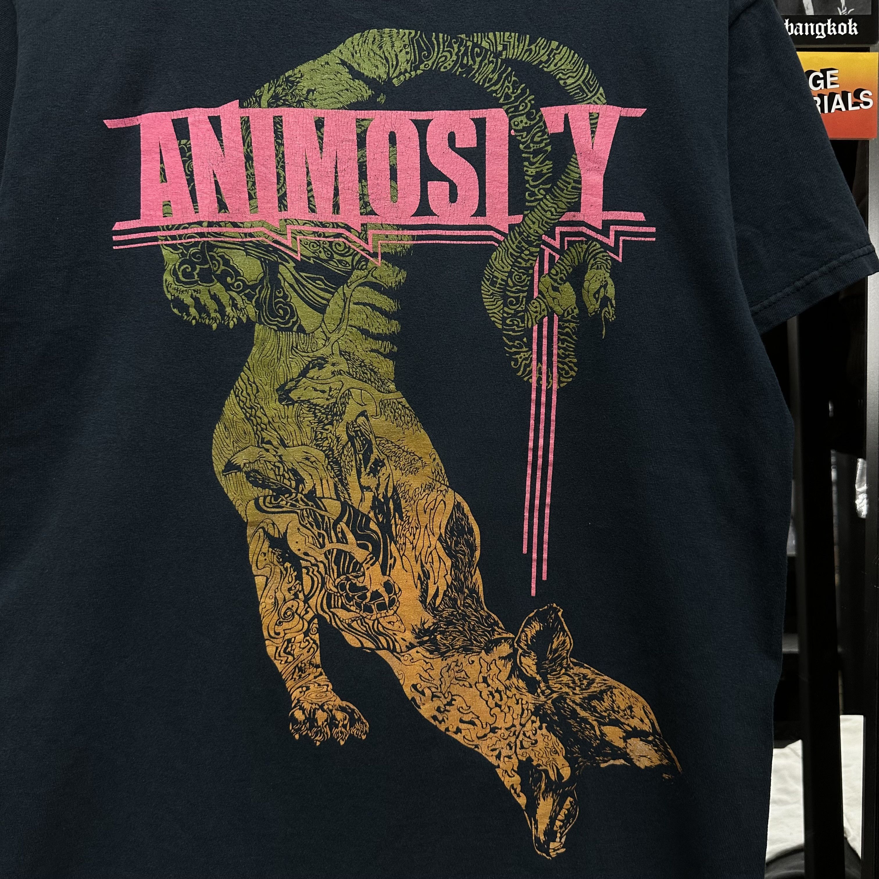 Band Tees ANIMOSITY RARE Vintage 2000s Deathcore Shirt Size US M / EU 48-50 / 2 - 2 Thumbnail