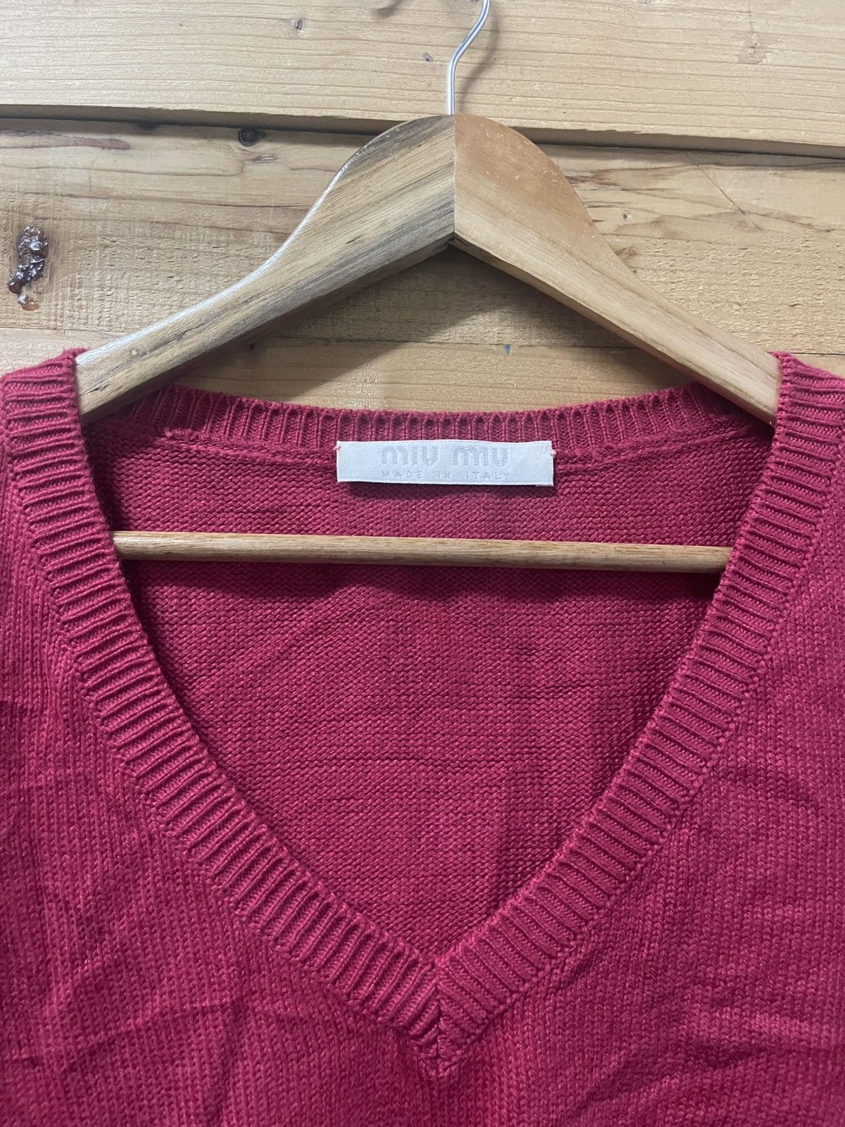 Miu Miu miu miu made in italy short sleeve knitwear Size M / US 6-8 / IT 42-44 - 3 Thumbnail