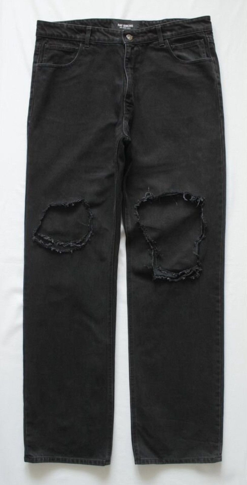 Raf Simons Raf Simons Uneven Patches Jeans Size US 34 / EU 50 - 1 Thumbnail