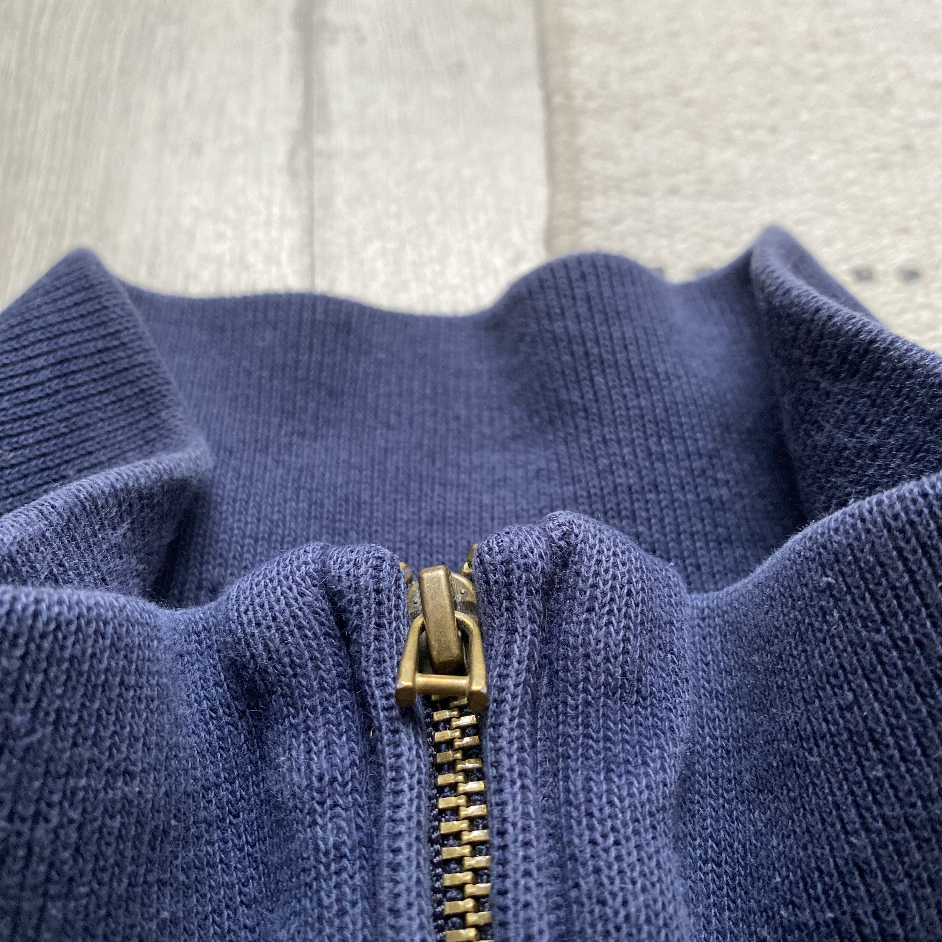 Polo Ralph Lauren Distressed Vintage Polo Ralph Lauren Sweater ¼ zip Faded Size US M / EU 48-50 / 2 - 4 Thumbnail