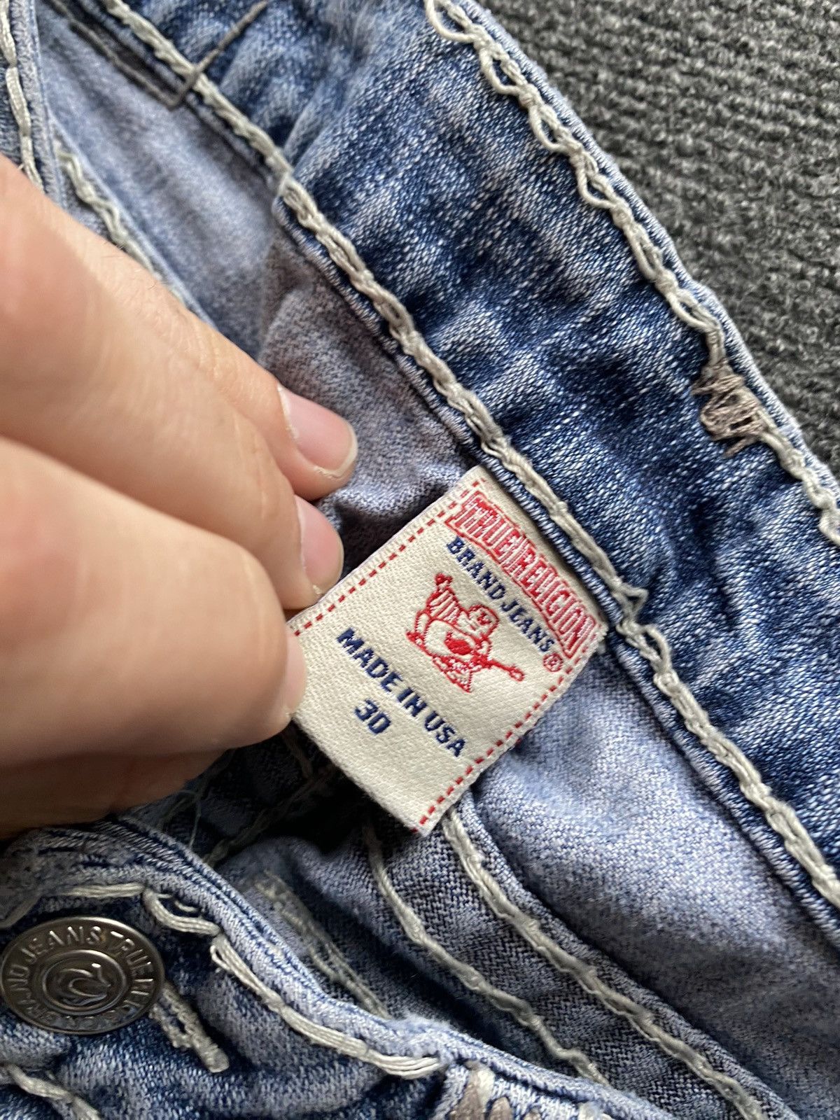 True Religion 🔥Opium Punk True Religion Bootcut Vintage jeans 30 women Size 30" / US 8 / IT 44 - 3 Thumbnail