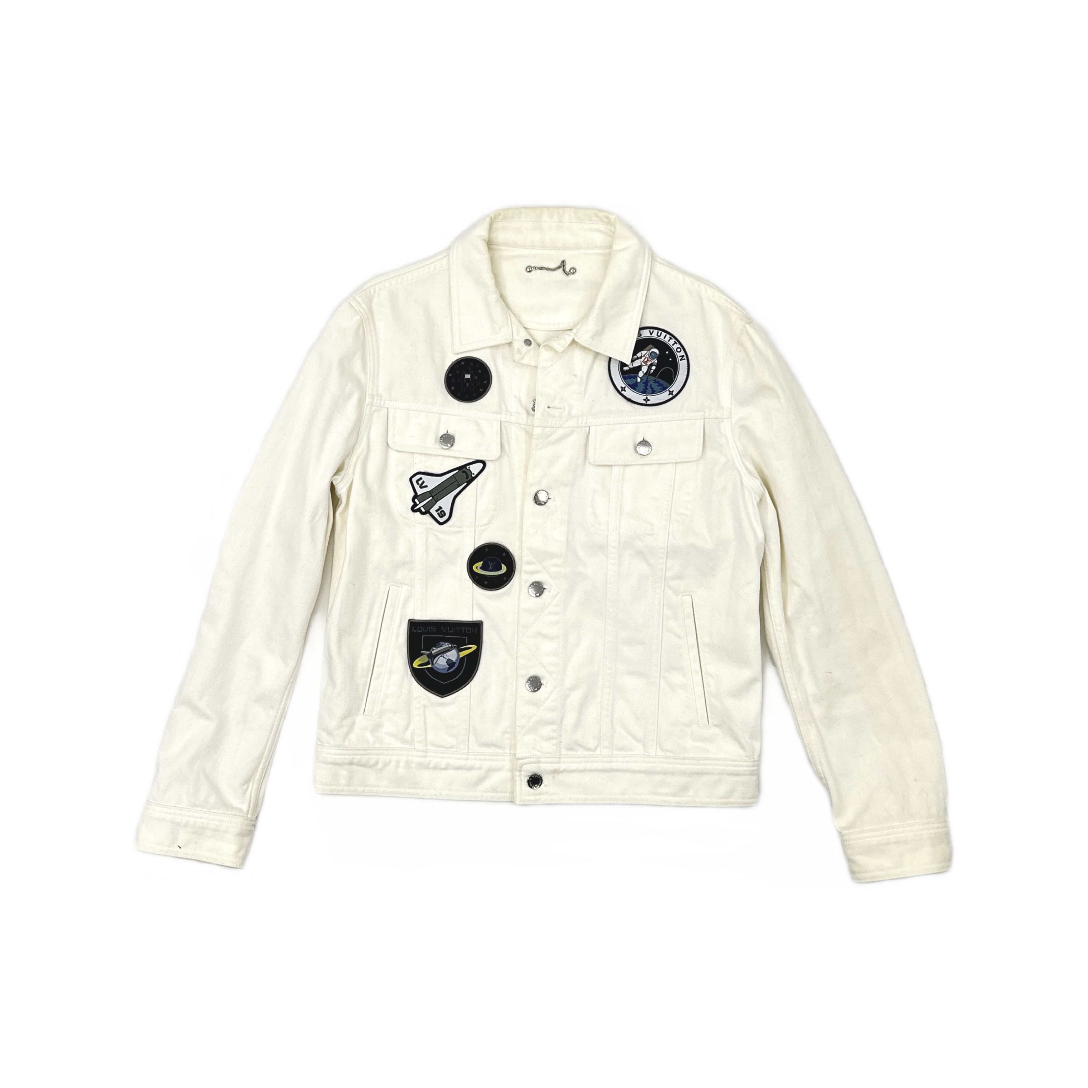 Louis Vuitton Louis Vuitton Astronaut Patch Denim Jacket 48 Size US M / EU 48-50 / 2 - 1 Thumbnail