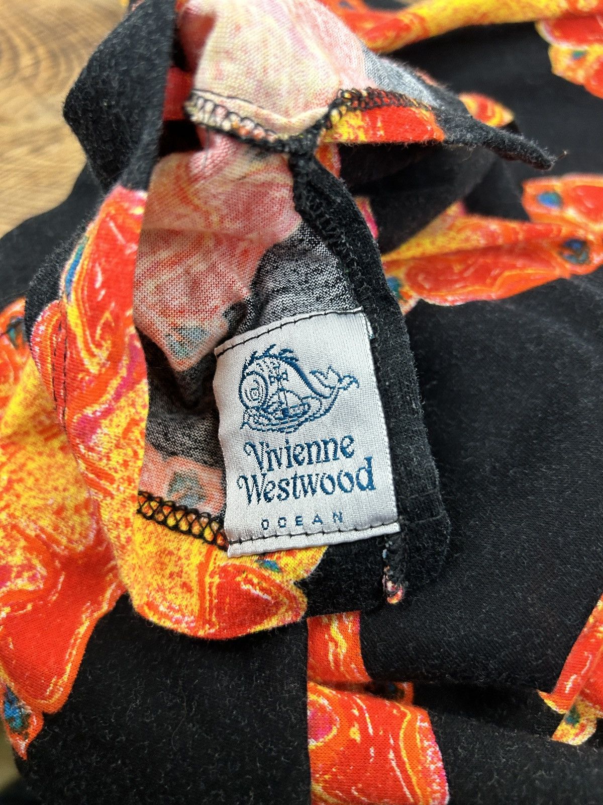Vivienne Westwood Vivienne Westwood Ocean SS99 Archive AOP T-Shirt Size M / US 6-8 / IT 42-44 - 7 Thumbnail