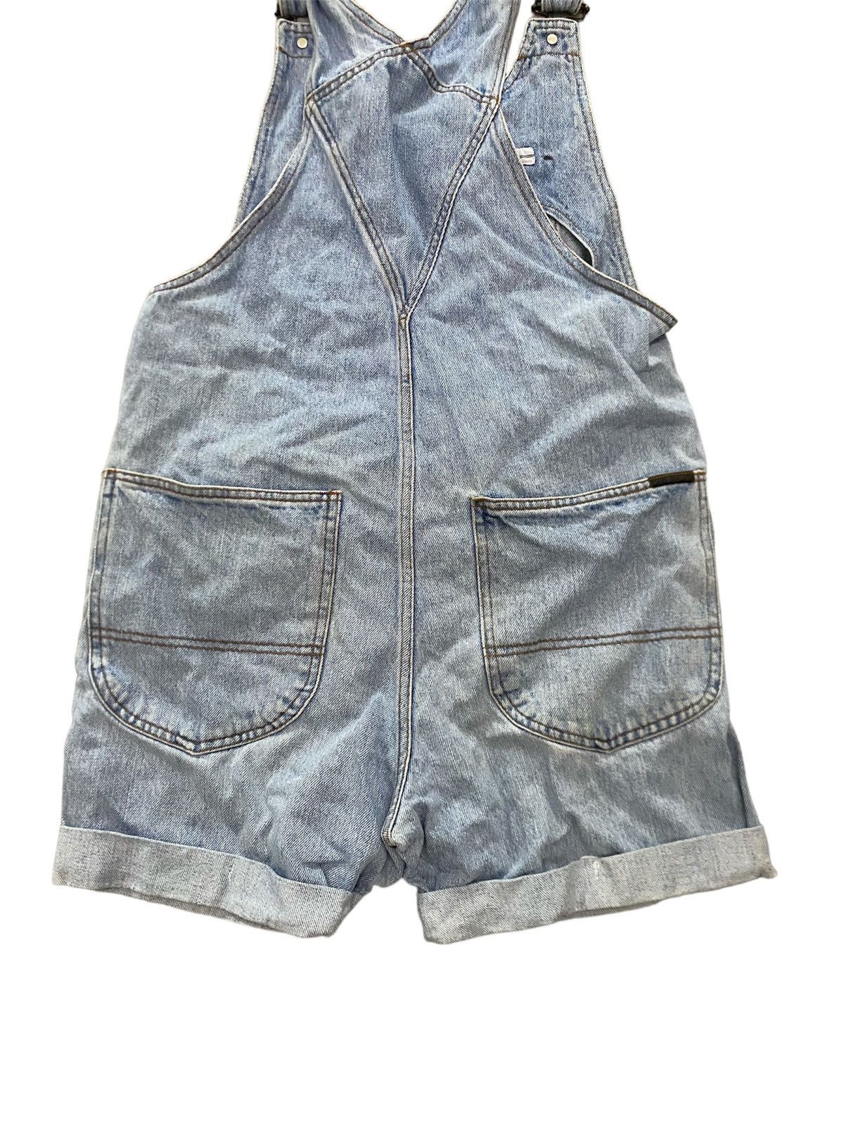 Marithe + Francois Girbaud Marithe Francois Girbaud Dungaree Stone Wash Short Jumpsuit Size US 32 / EU 48 - 4 Thumbnail