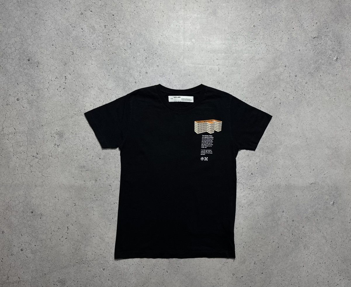 Off-White Off-White Rationalism Luxury Black Big Logo Shirt Size S Size US S / EU 44-46 / 1 - 1 Thumbnail