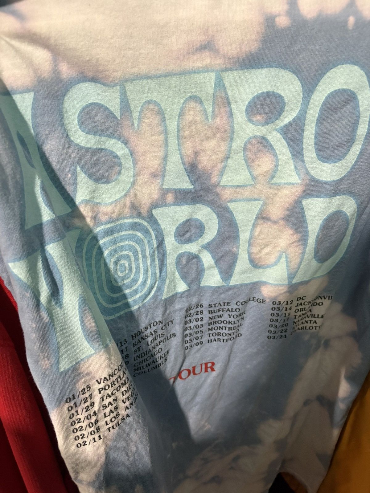 Travis Scott Astroworld astronaut tee “wish you were here” Size US S / EU 44-46 / 1 - 2 Thumbnail