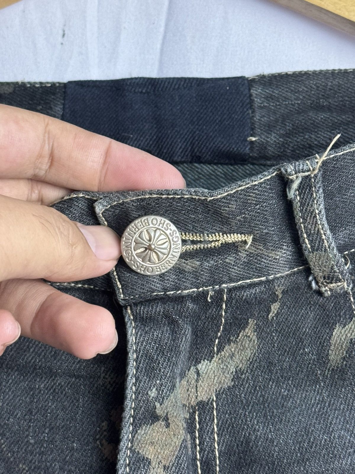 Tornado Mart Bernings Sho Poem Trashed Archived Denim Pants Size US 30 / EU 46 - 8 Thumbnail