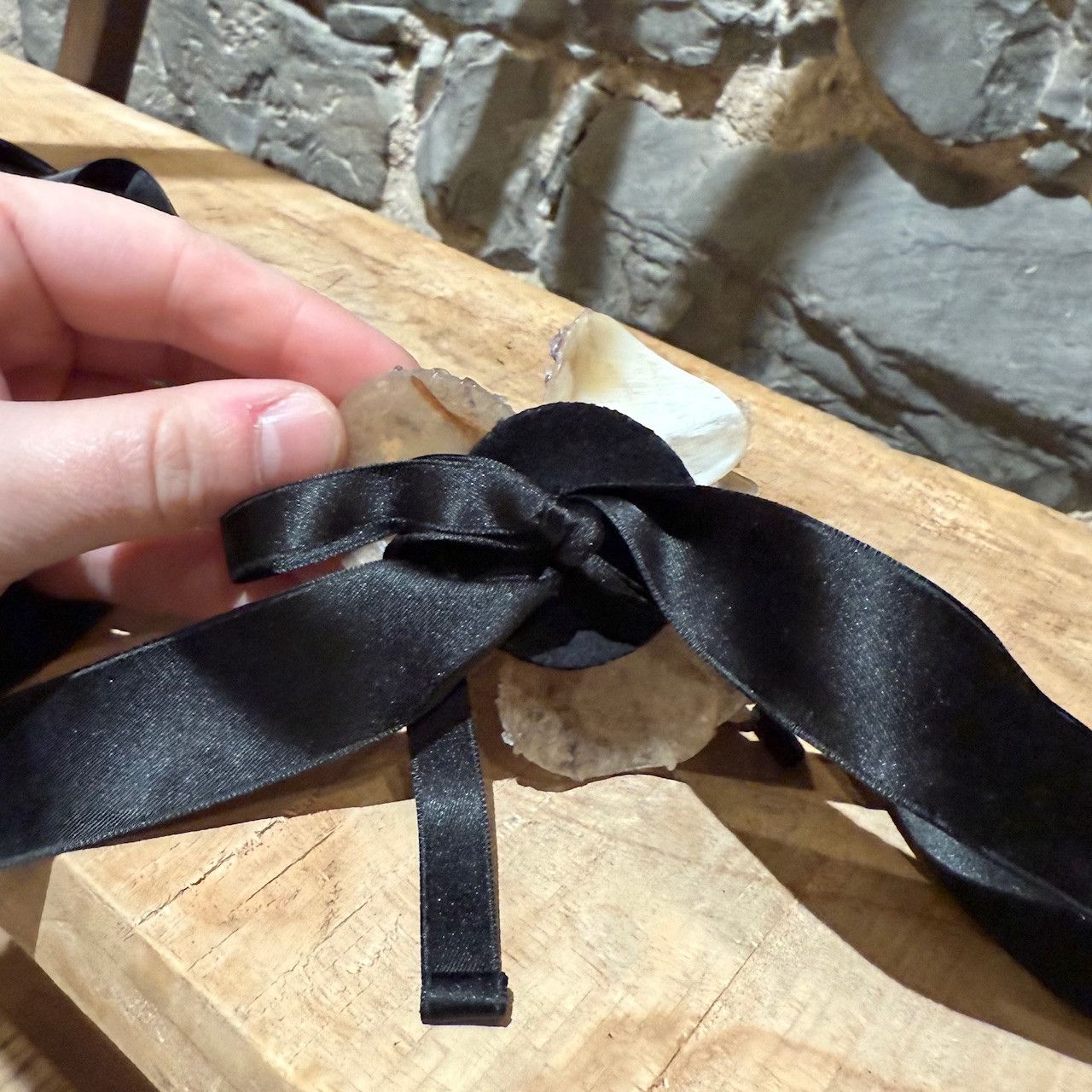 Marni Marni Embellished Satin Ribbon Necklace Size ONE SIZE - 6 Thumbnail