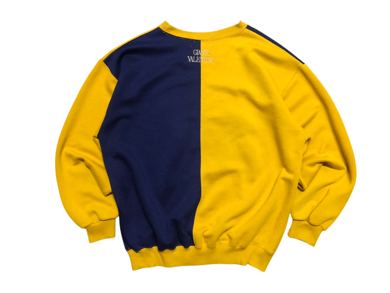 Gianni Valentino Vintage Gianni Valentino Embroidery SpellOut Logo Sweatshirt Size US M / EU 48-50 / 2 - 2 Thumbnail