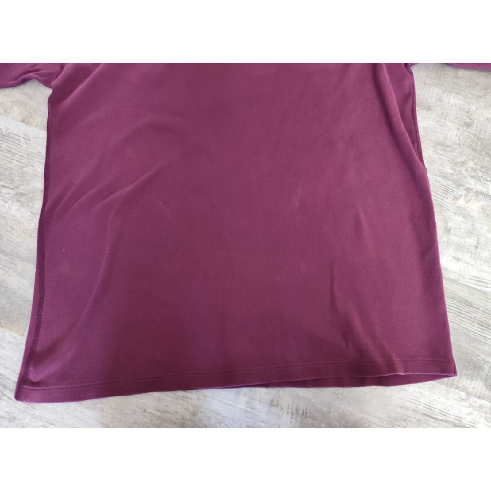 Vintage VINTAGE St. Johns Bay Mens Plum Henley Thermal Long Sleeve Shirt L Tall USA Made Shirt Mens Plum Henley Thermal Long Sleeve with Button Up Casual Size US L / EU 52-54 / 3 - 6 Thumbnail