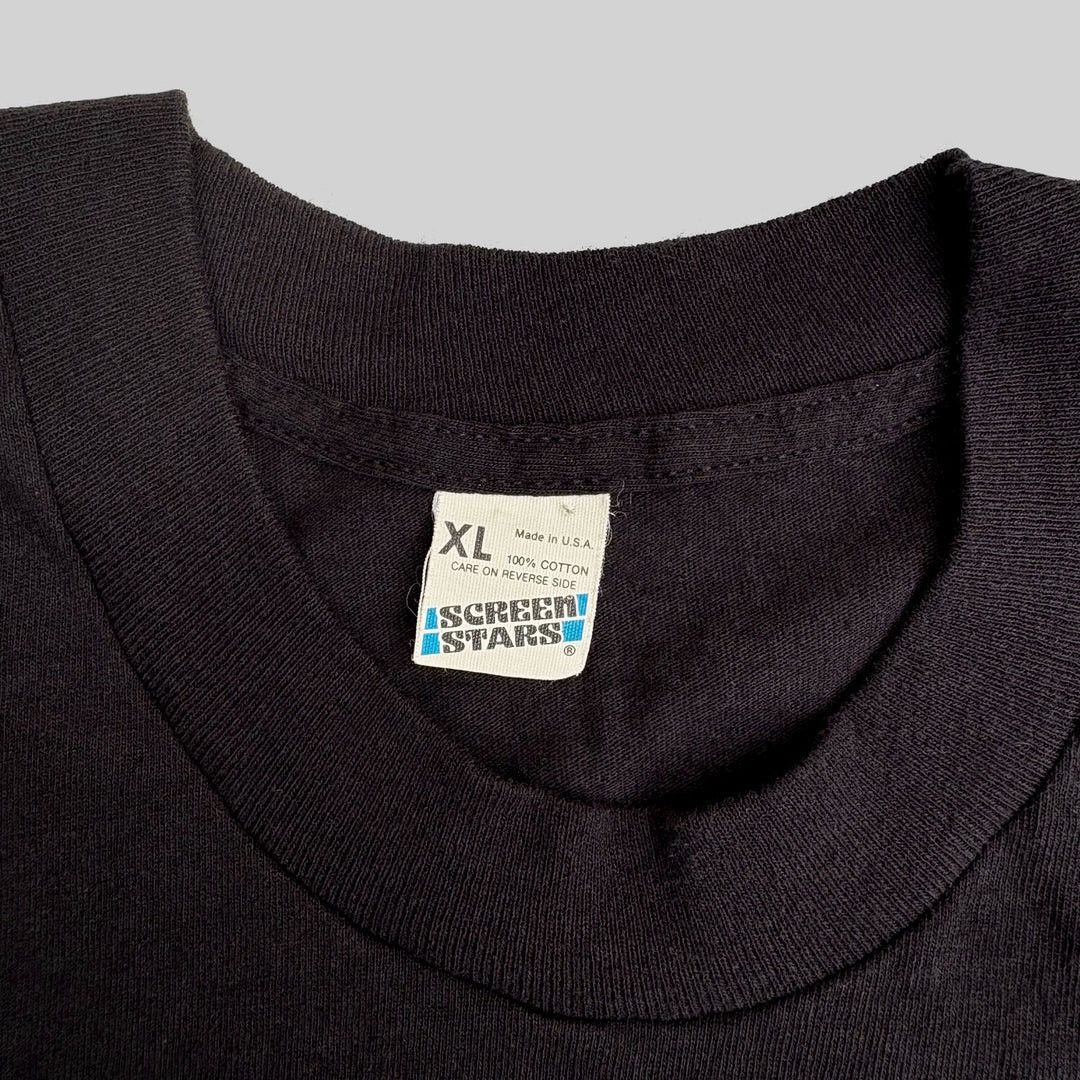 Vintage Basic Instinct 1992 90s Vintage Movie Promo Logo T-Shirt Size US XL / EU 56 / 4 - 4 Thumbnail