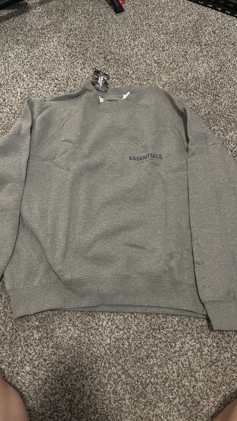 Essentials FOG Essentials Core Collection Crew Dark Heather Oatmeal S Size US S / EU 44-46 / 1 - 1 Thumbnail