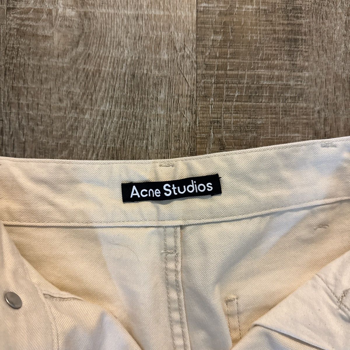 Acne Studios Acne Studios double knee baggy flared workwear pants Size US 31 - 2 Thumbnail