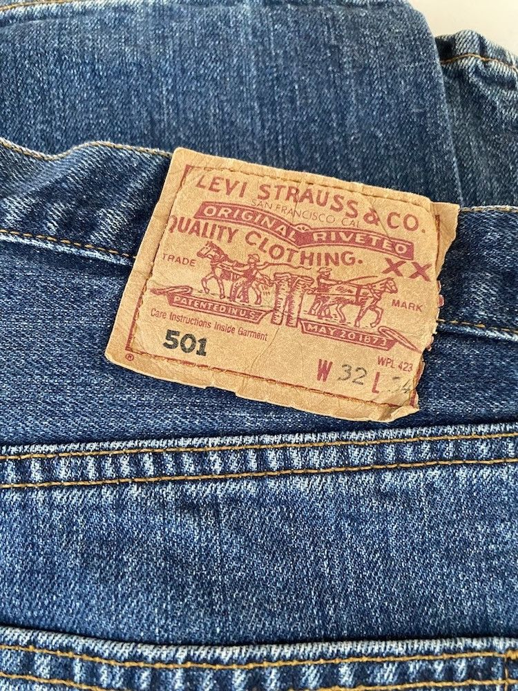 Levi's Levi's - 501 - Vintage Denim Size US 32 / EU 48 - 2 Thumbnail