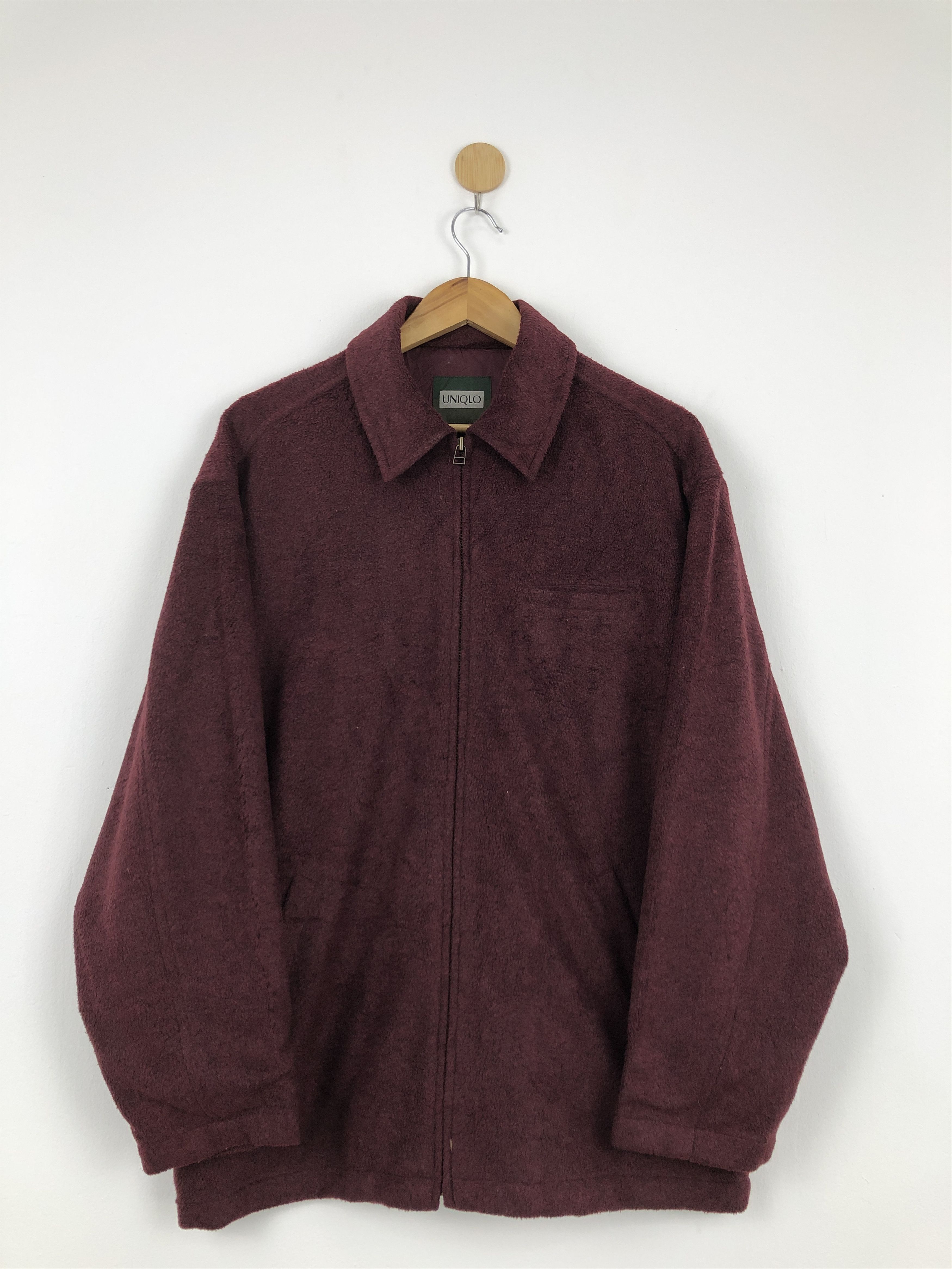 Uniqlo Vintage Uniqlo Green Tag Zipper Ups Fleece Jacket JA0034 Size US M / EU 48-50 / 2 - 1 Thumbnail