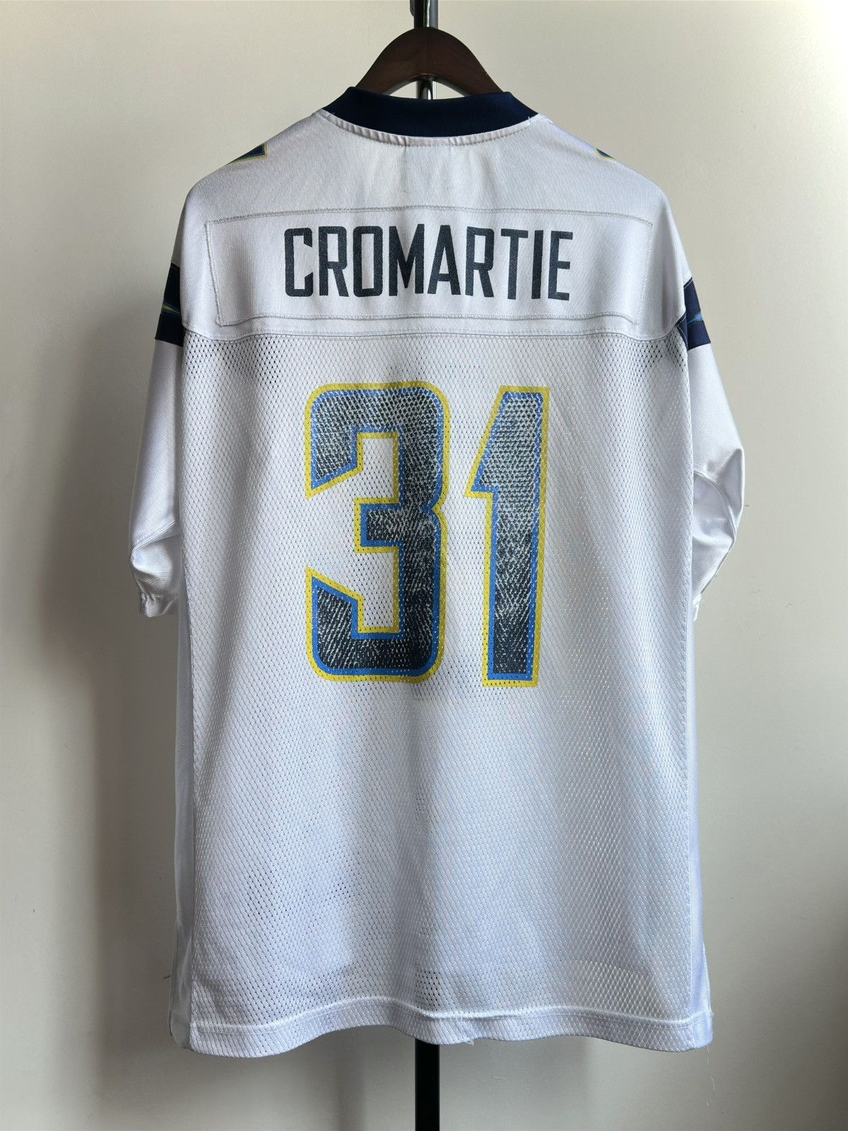 NFL × Reebok × Vintage Vintage San Diego Chargers Antonio Cromartie #31 NFL Jersey Size US L / EU 52-54 / 3 - 1 Thumbnail