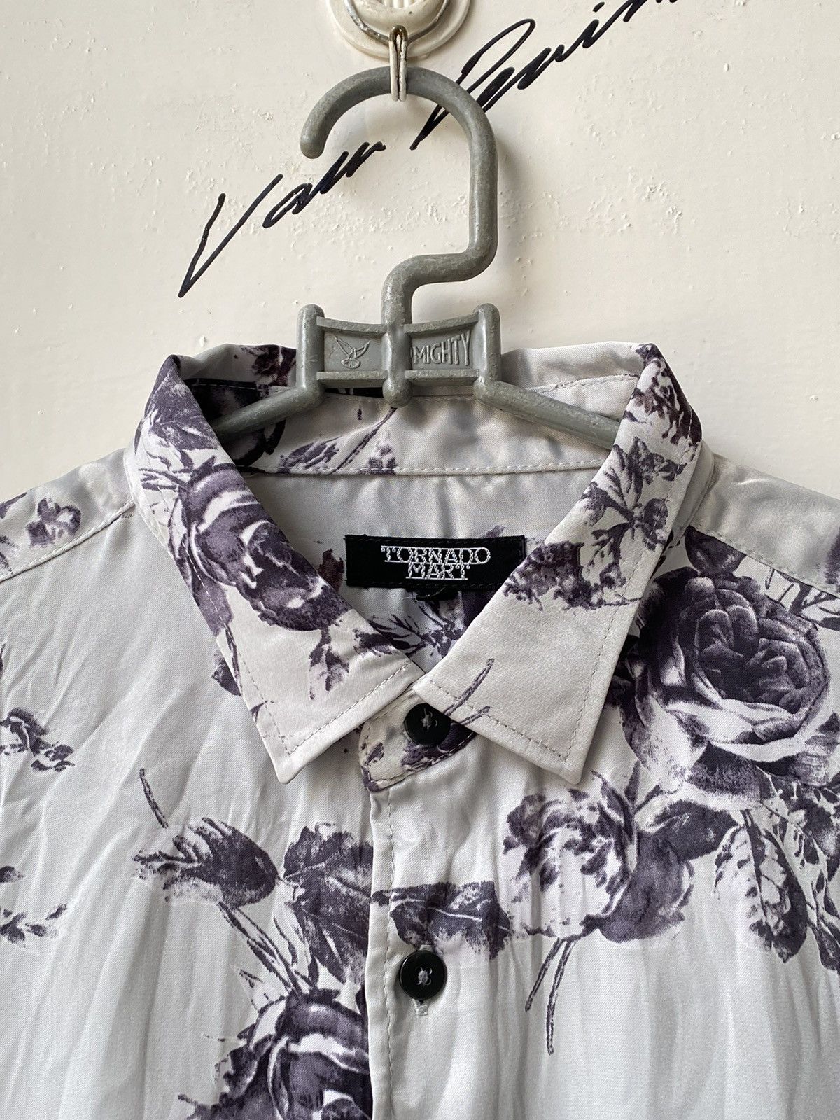 Tornado Mart Tornado Mart Flower Motive Shirt Size US XS / EU 42 / 0 - 14 Thumbnail